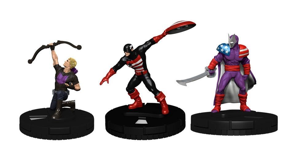 Jeux de figurines Wizkids Marvel HeroClix : Captain America and the Av