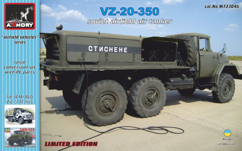  Armory VZ-20-350 Ensemble de conversion de citerne à air pour aérodro