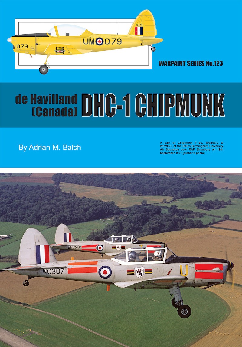  Warpaint Series Livre de Havilland (Canada) DHC-1 CHIPMUNK - par Adri