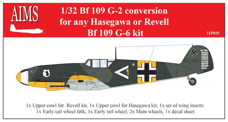  Aims Conversion Messerschmitt Bf-109G-2 (conçu pour être utilisé avec