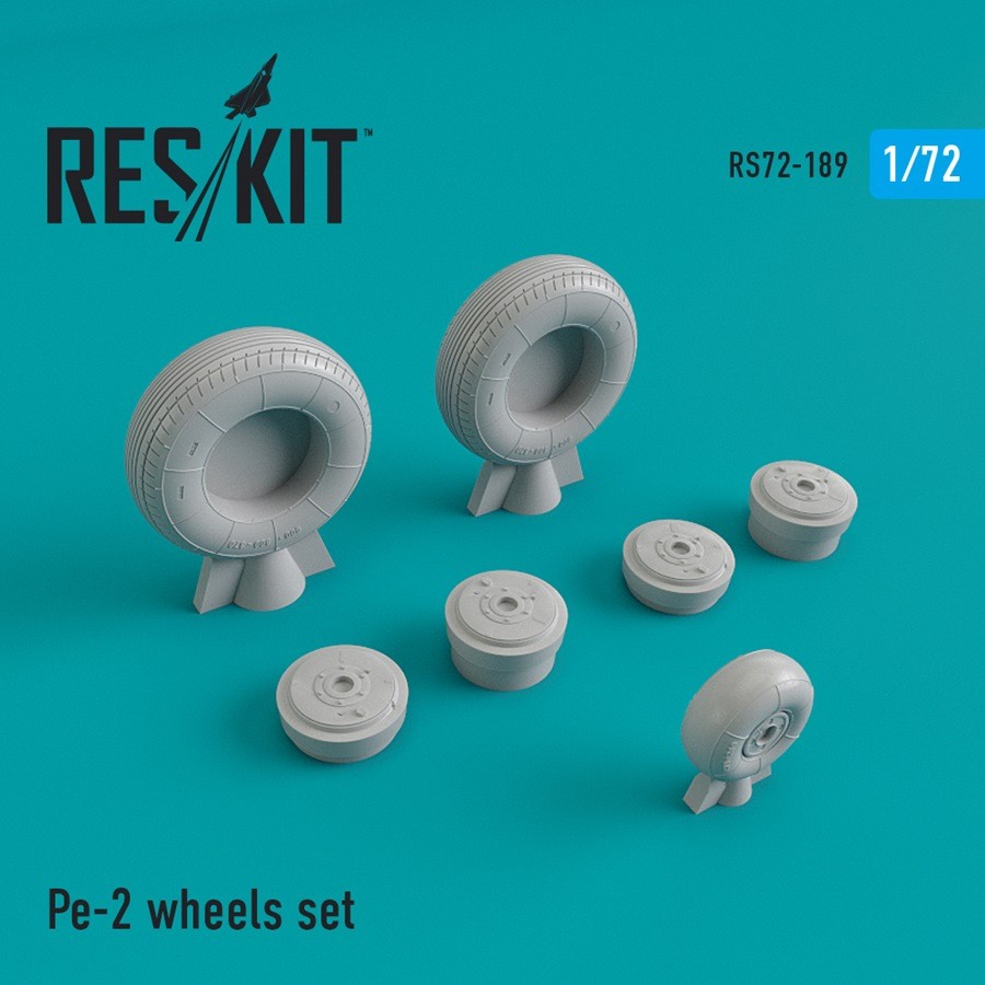  ResKit Jeu de roues Petlyakov Pe-2 (conçu pour être utilisé avec les 