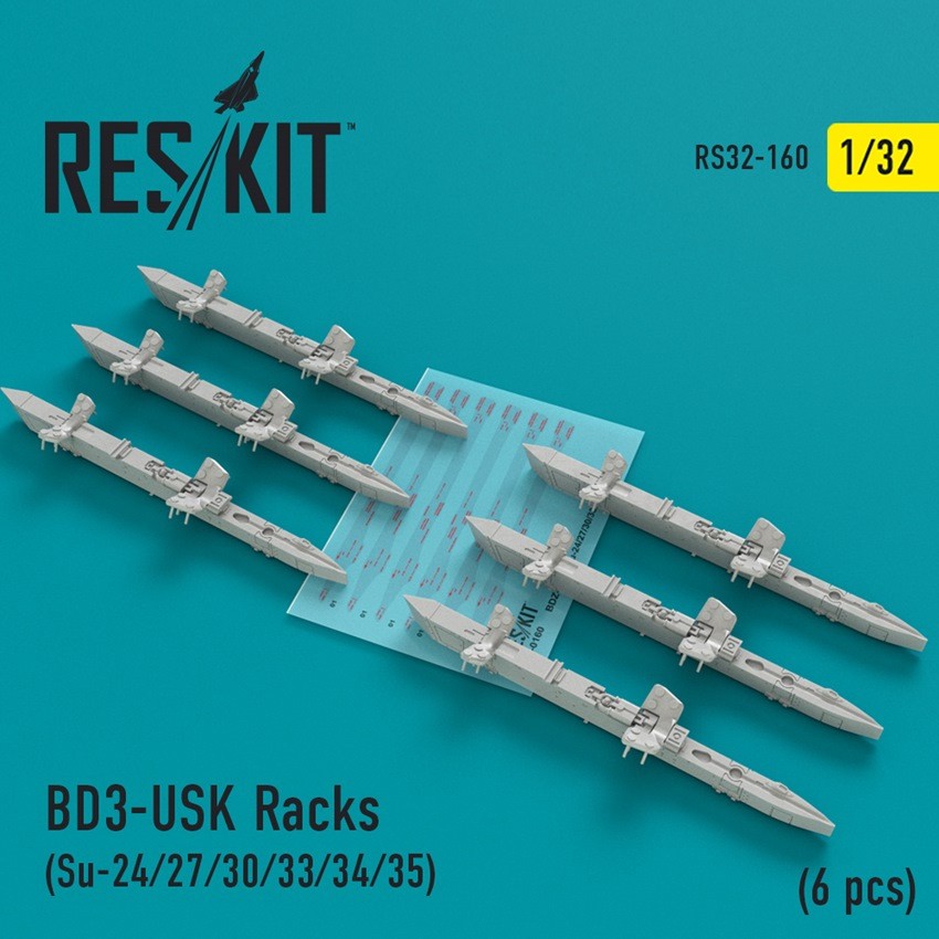  ResKit Racks BD3-USK (Sukhoi Su-24 / Su-27 / Su-30 / Su-33 / Su-34 / 