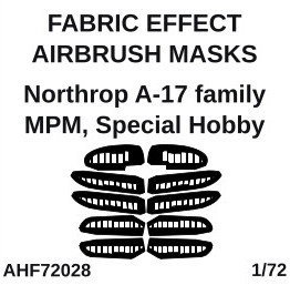  Airone Hobby Famille Northrop A-17 (conçu pour être utilisé avec les 