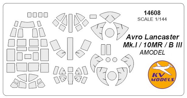  KV Models Avro Lancaster (conçu pour être utilisé avec les modèles A 