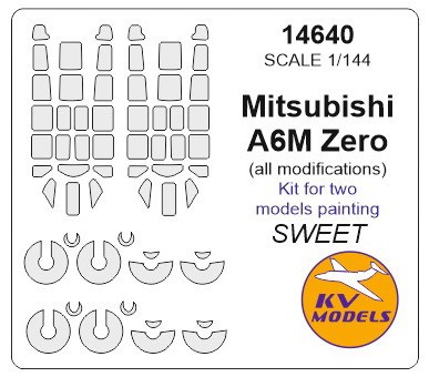  KV Models Mitsubishi A6M Zero (toutes les modifications) - Kits pour 