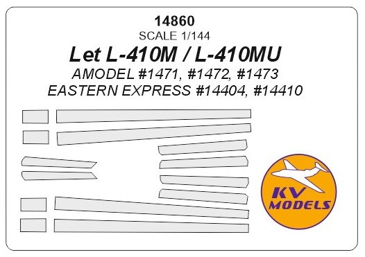  KV Models LET L-410 (conçu pour être utilisé avec les kits de modèle 
