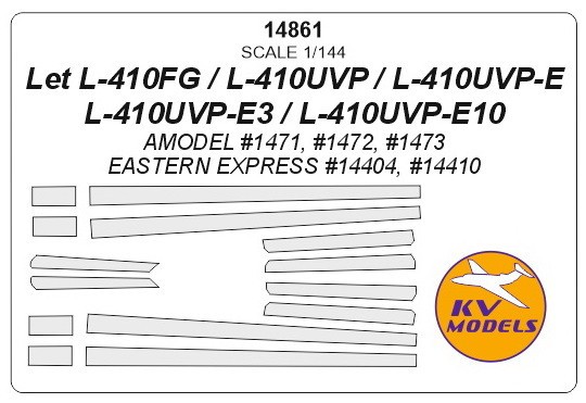  KV Models LET L-410 / L-410FG (conçu pour être utilisé avec les kits 