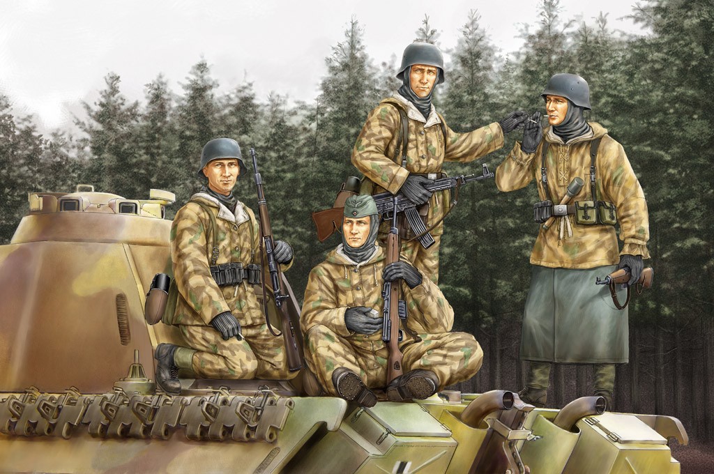 Figurines Hobby Boss Panzer Grenadiers allemands Vol.1- 1/35 - Figuri
