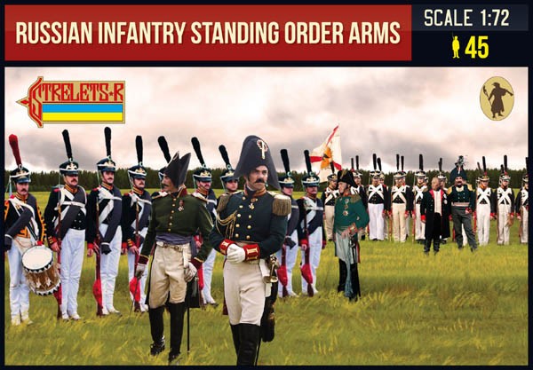 Figurines Strelets Infanterie Russe Ordre Permanent Armoiries Napoléon