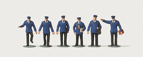 Figurines Merten Personnel ferroviaire- 1/87 - Figurines