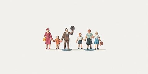 Figurines Merten Passagers (groupes)-1/160 - Figurines