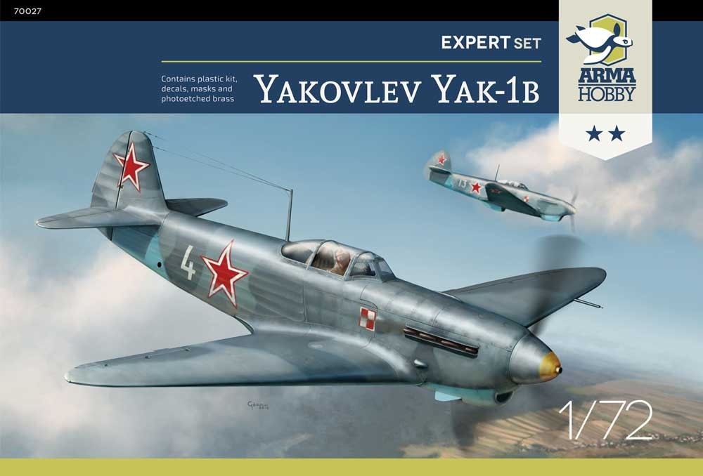 Maquette Arma Hobby Yakovlev Yak-1b Expert Set (pack de valeur de sort