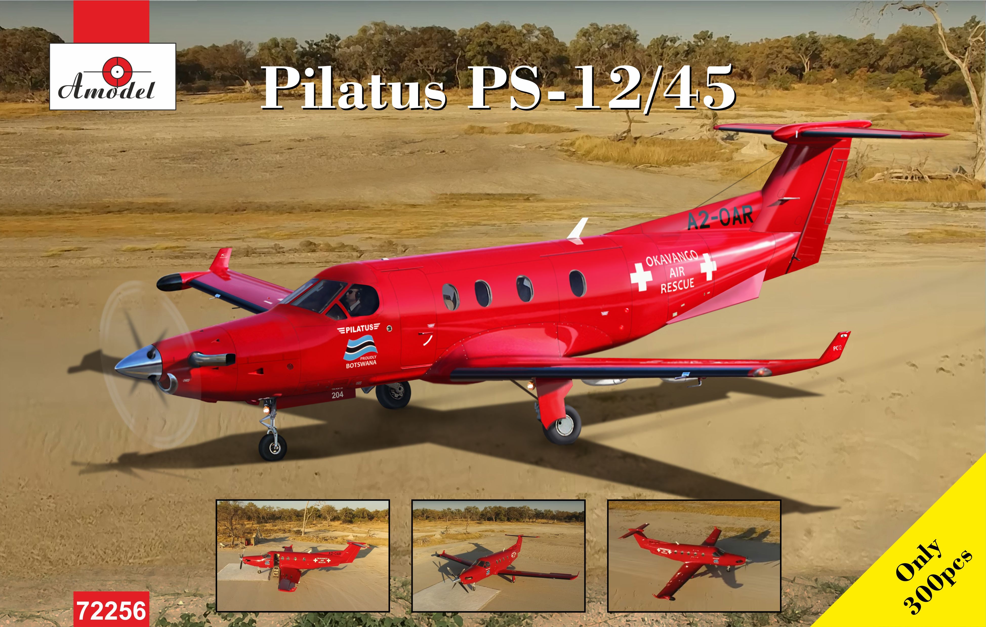Maquette AModel Pilatus PS-12/45-1/72 - Maquette d'avion