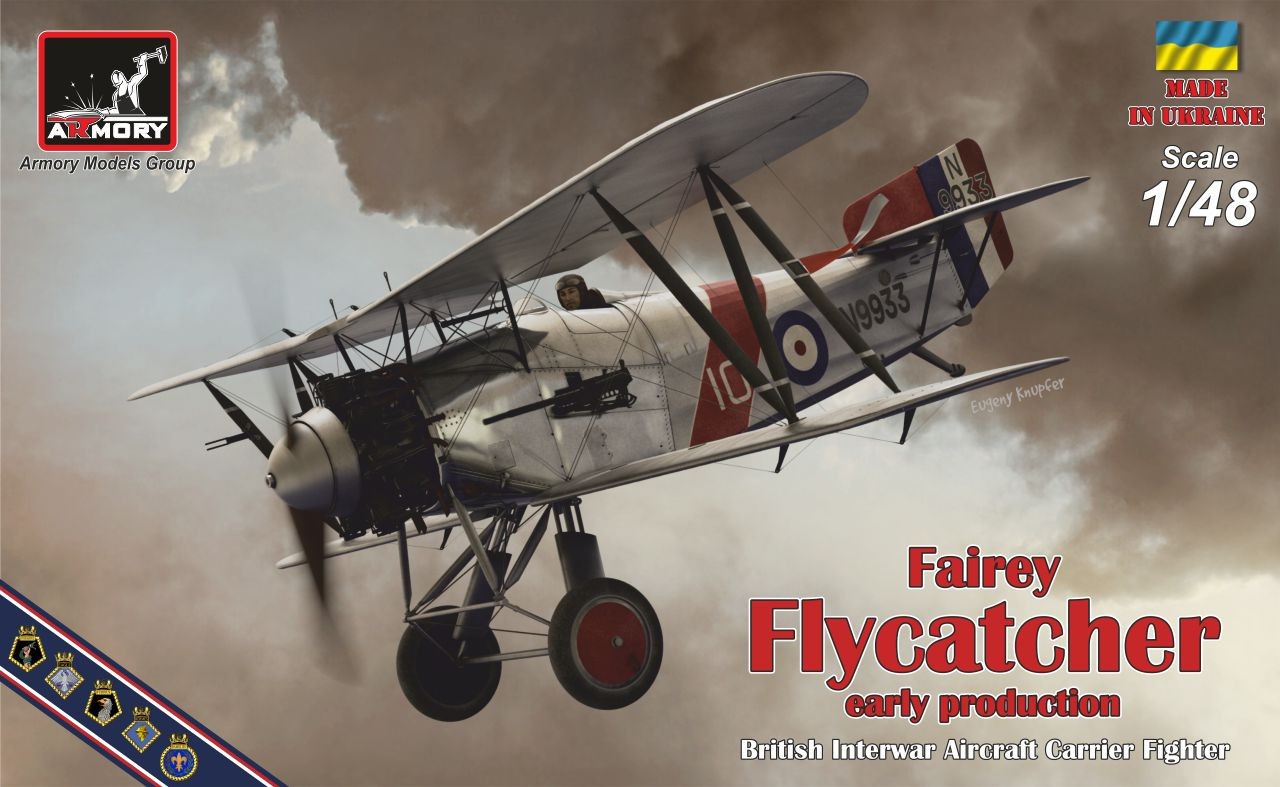  Armory Première version de Fairey Flycatcher. Militaire britannique F