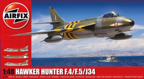 Maquette Airfix Hawker Hunter F.4 Nouvel outil en 2020- 1/48 - Maquet