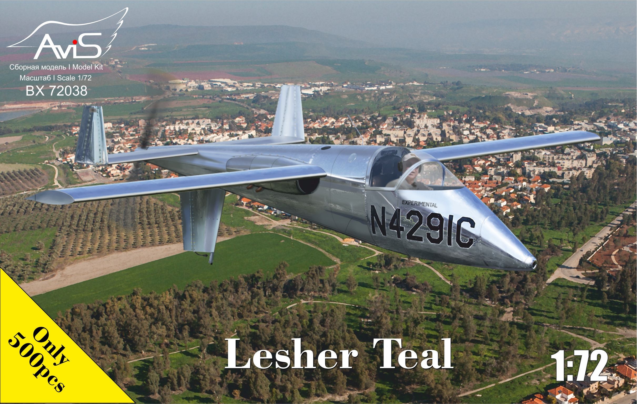 Maquette AVIS MODELS Lesher Teal-1/72 - Maquette d'avion