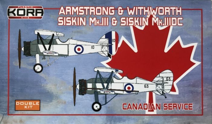 Maquette Kora A&W SISKIN Mk.III / MK.IIIDC Canada (2 en 1)-1/72 - Maqu