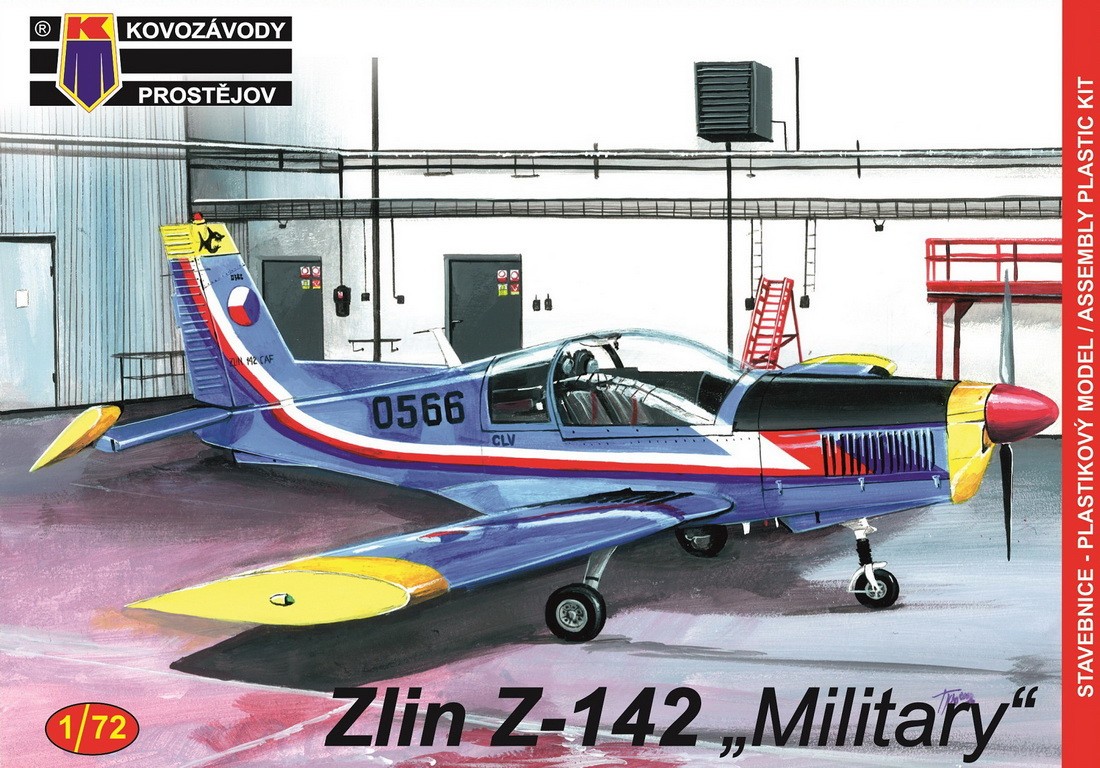 Maquette Kovozavody Prostejov Zlin Z-142 'Military Trainer'-1/72 - Maq