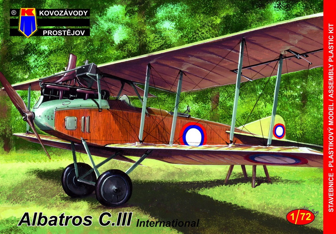 Maquette Kovozavody Prostejov Albatros C.III 'International'-1/72 - Ma