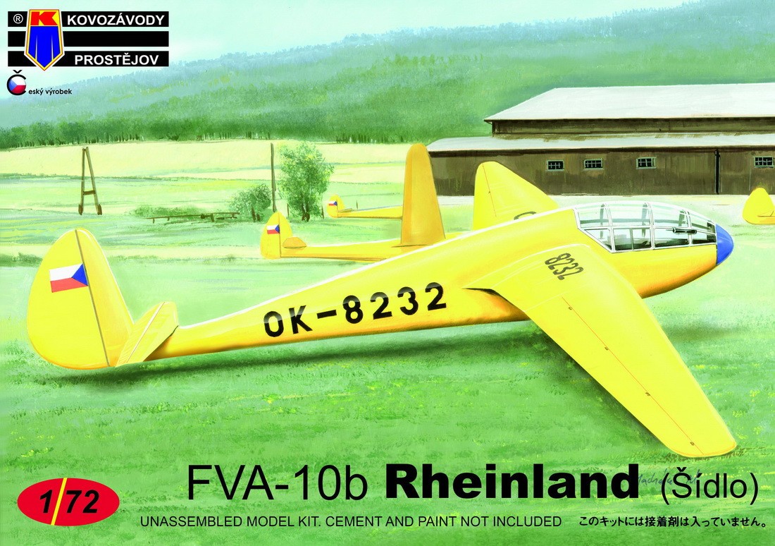 Maquette Kovozavody Prostejov FVA-10b Sidlo «Aéroclubs tchécoslovaques