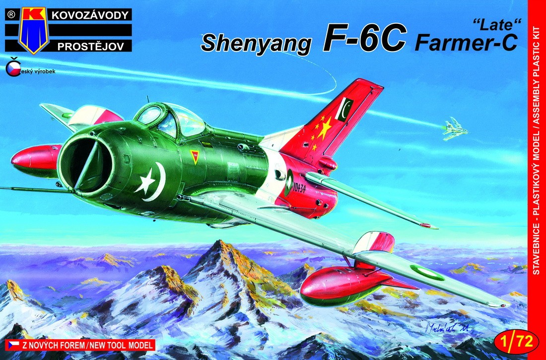Maquette Kovozavody Prostejov Shenyang F-6C 'Late Farmer-C' (NOUVEAU M