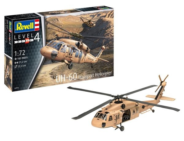 Maquette Revell Sikorsky UH-60-1/72 - Maquette d'avion