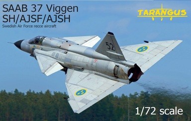 Maquette Tarangus Saab AJS-37 'Viggen' SH / AJSF / AJSH Avions de reco