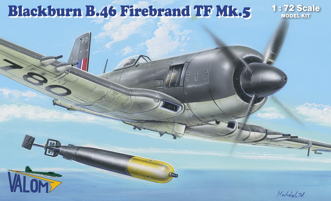Maquette Valom Blackburn Firebrand TF Mk.5-1/72 - Maquette d'avion
