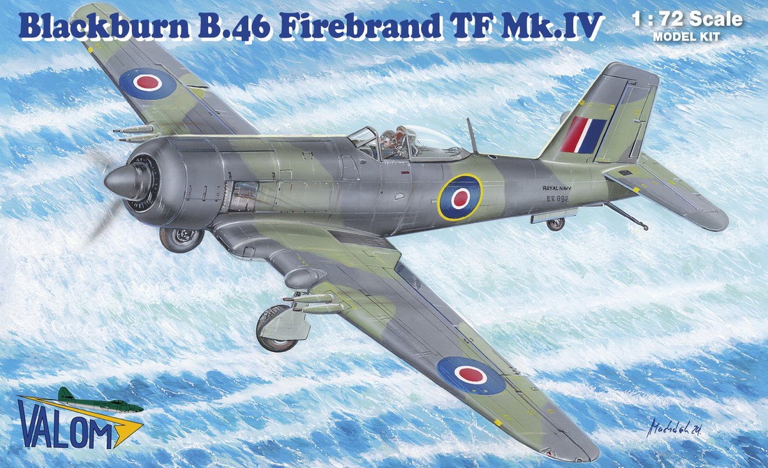 Maquette Valom Blackburn Firebrand TF Mk.IV-1/72 - Maquette d'avion