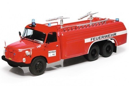  Schuco TATRA T138 POMPIER-1/43 - Miniature de camion