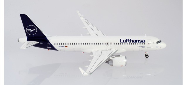 Miniature Herpa Wings Lufthansa Airbus A320neo - nouvelles couleurs Ra