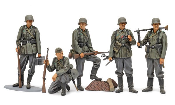Maquette Tamiya Fantassins Allemands 1941-42- 1/35 - Maquette militai