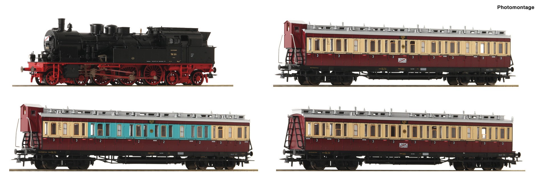  Roco-Fleischmann Roco-Fleischmann 61477-H0 - Trains miniatures : loco