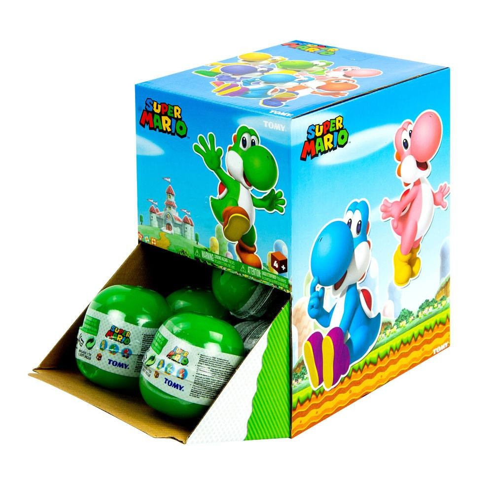  Tomy Super Mario présentoir figurines à remontoir Mystery Pack Yoshi 