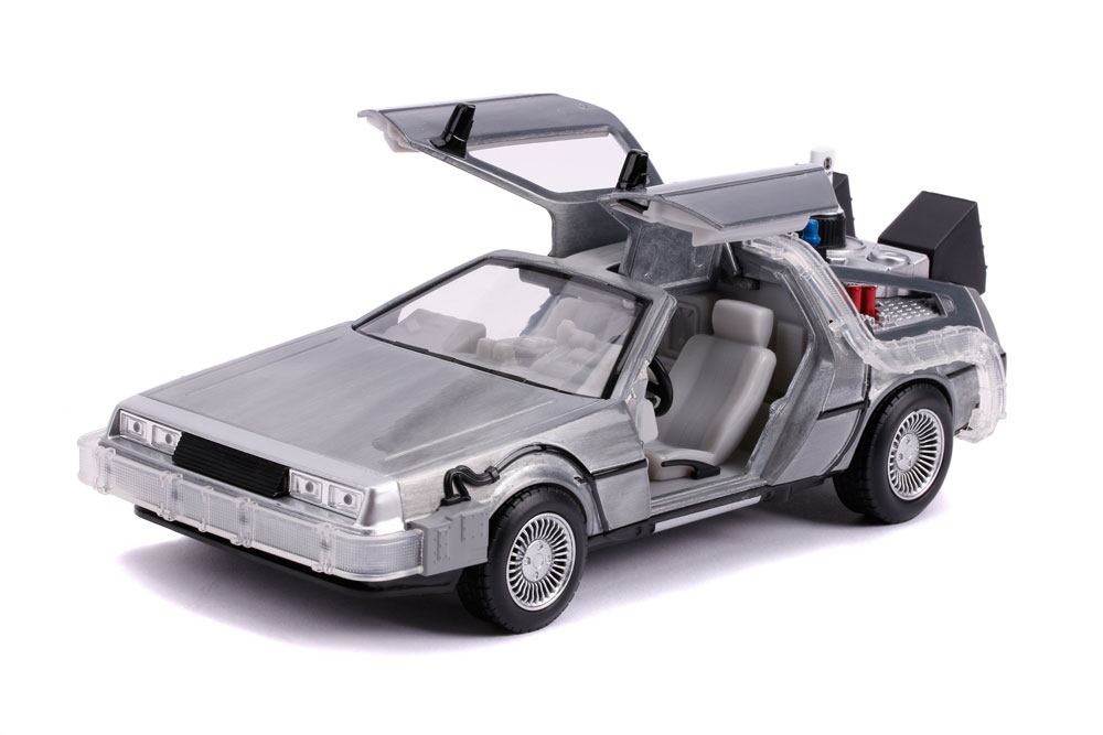  Jada Toys Retour vers le Futur II DeLorean Time Machine 1/24 métal Ho