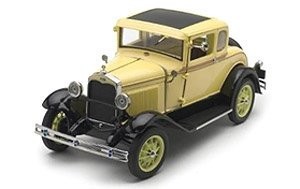 Miniature SUN STAR FORD MODEL A COUPE 1931 JAUNE- 1/18 - Miniature au