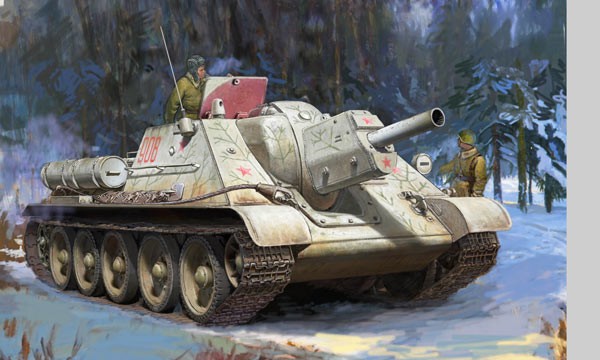 Maquette Zvezda SU-122- 1/35 - Maquette militaire