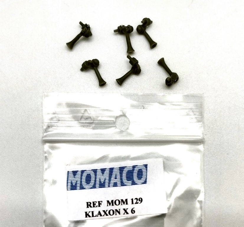  MOMACO SET DE 6 KLAXONS-1/43 - Accessoires