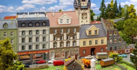 Faller Coffret de maisons urbaines-N - Trains miniatures : locomotive