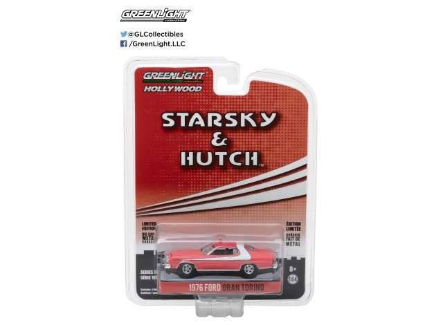  GREENLIGHT Starsky & Hutch 1976 Gran Torino 1/64 métal Hollywood Seri