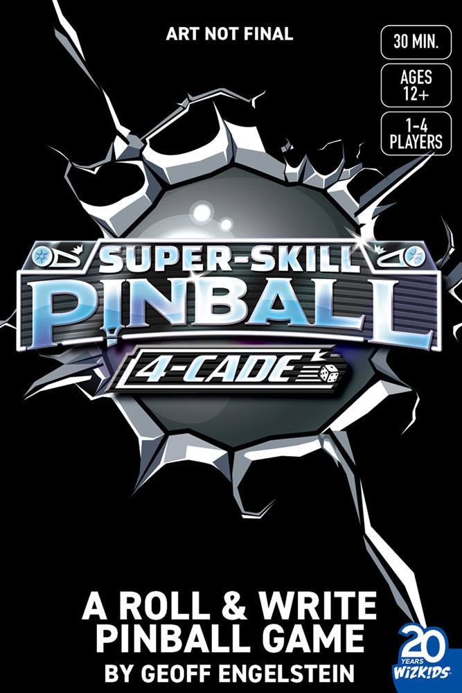  Wizkids Super-Skill Pinball: 4-Cade jeu de plateau *ANGLAIS*- - Jeux 