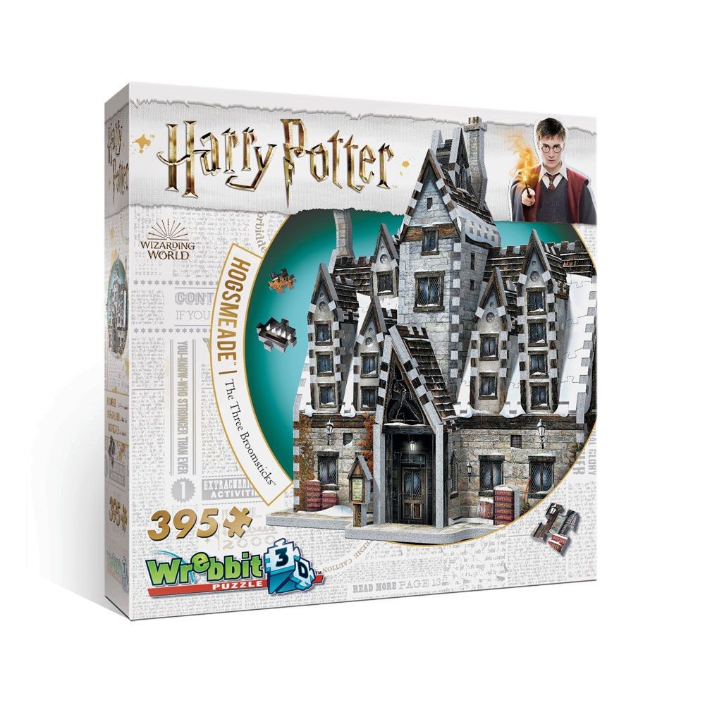  Wrebbit Puzzle Harry Potter Puzzle 3D Les trois balais (Pré au Lard)-