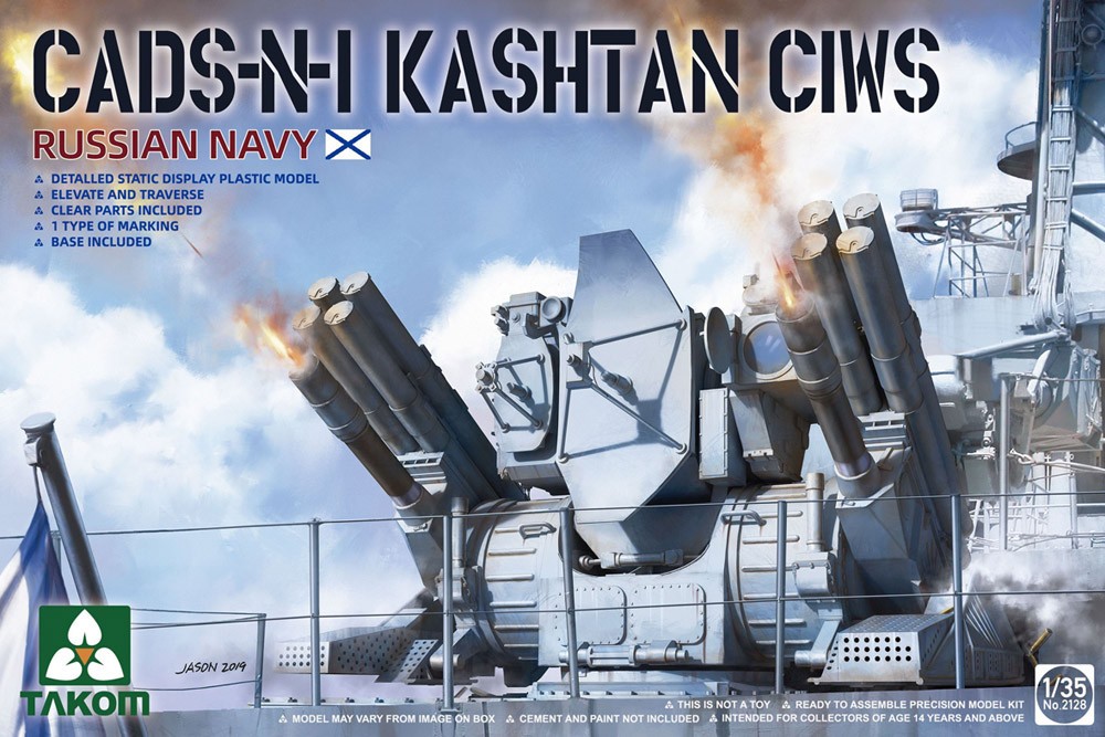  Takom Kashtan CADS-N-1 dela marine russe CIWS Système d'armes rappro