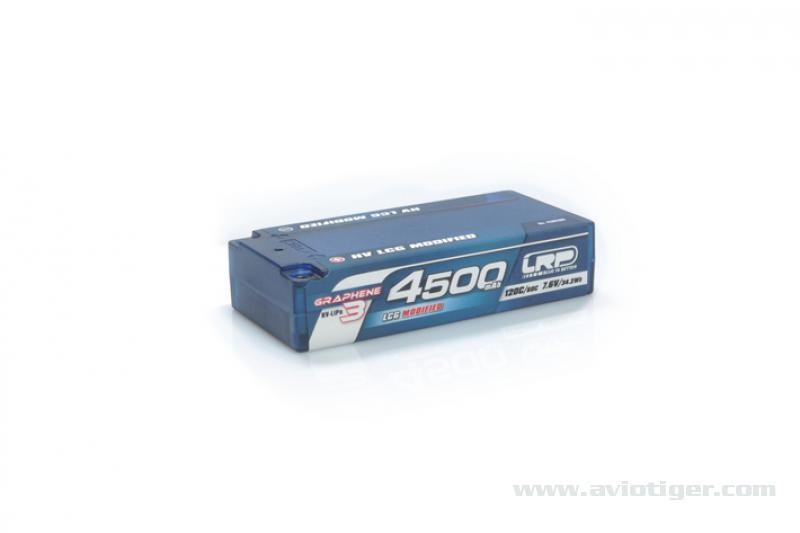  Lrp Batterie / Accu LIPO 7.6V 4500 HV LCG GRAPHENE 3 120C / 60C- - Ac