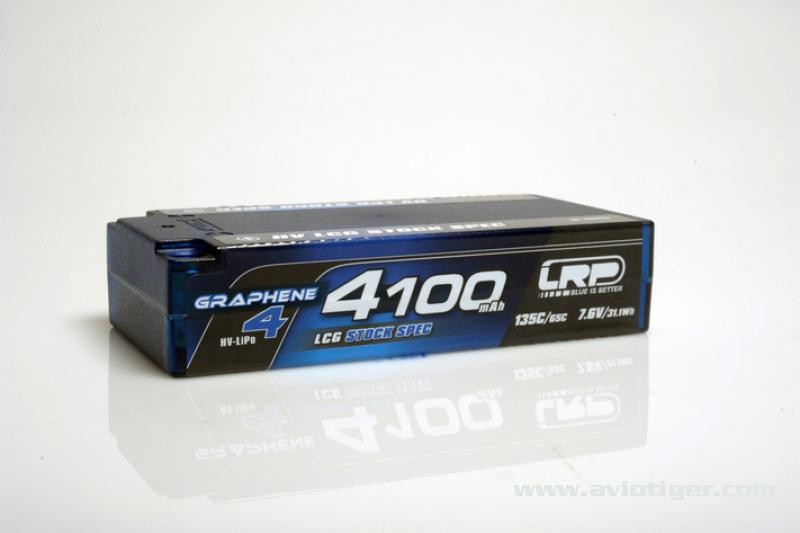  Lrp Batterie / Accu LIPO 7.6V 4100 HV LCG GRAPHENE 4 120C / 60C- - Ac