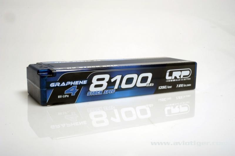  Lrp Batterie / Accu LIPO 7.6V 81000 HV GRAPHENE 4 135C / 65C- - Acces