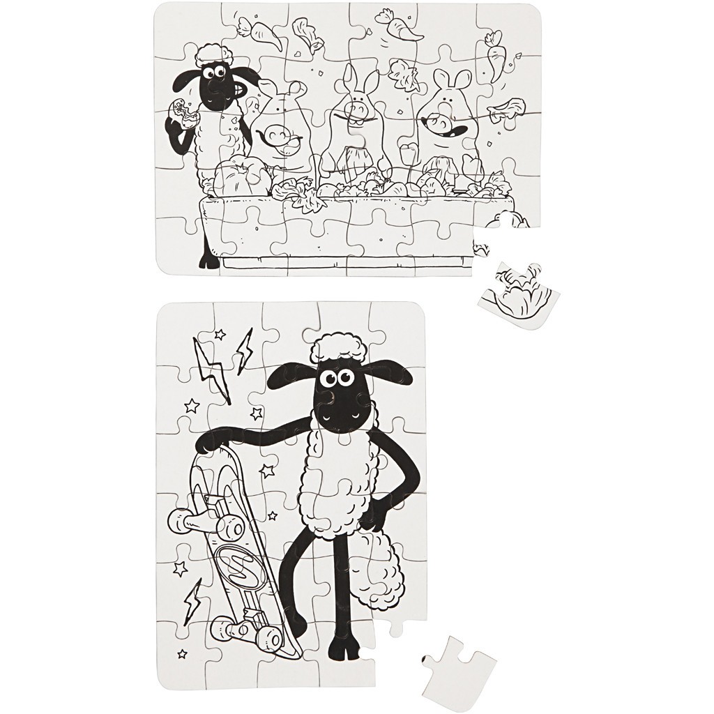  Shaun the Sheep Puzzle- - Puzzle
