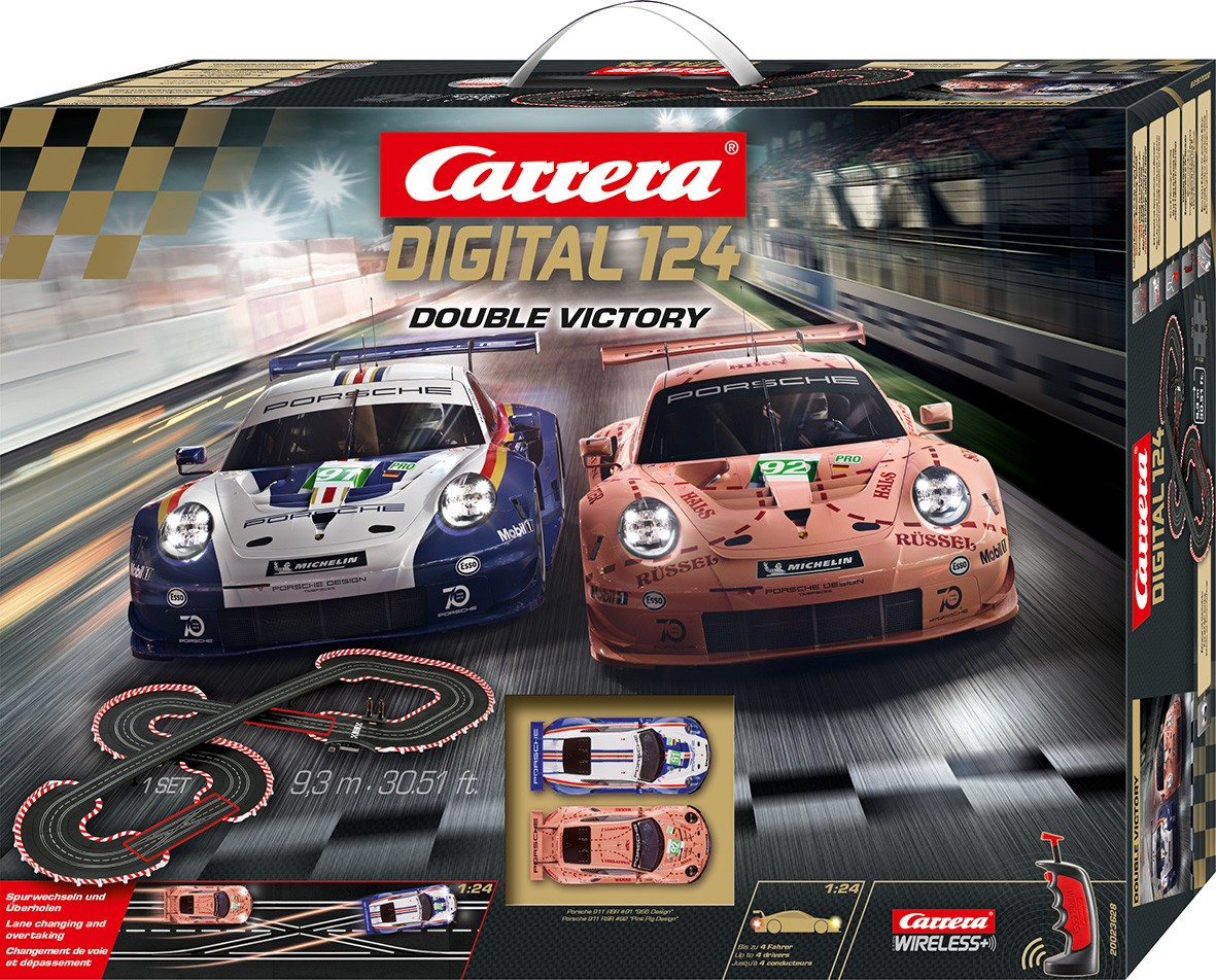  Carrera Double victoire- 1/24 - Circuits de voitures : coffret
