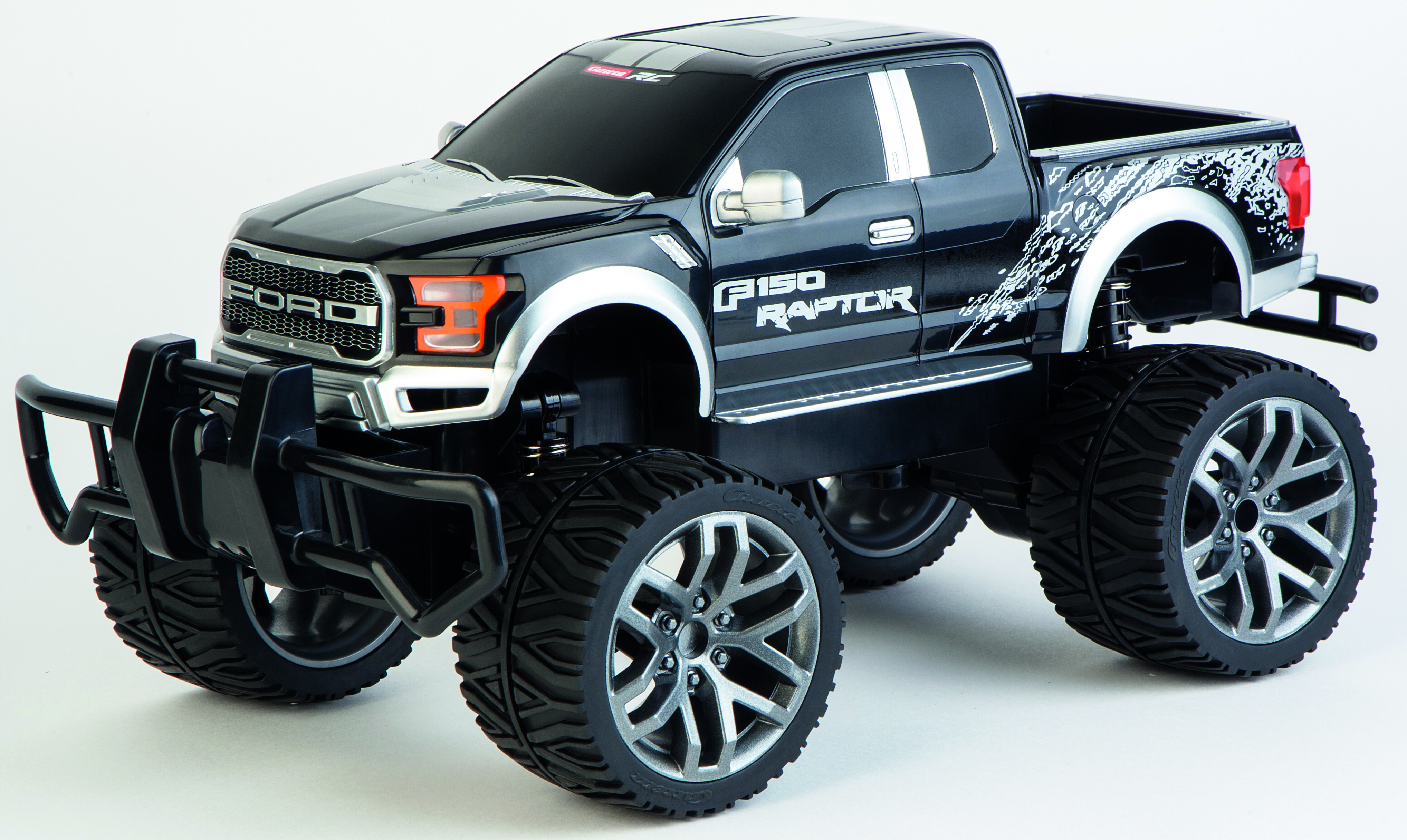 Buggy Carrera Ford F-150 Raptor, noire-1/14 - Buggy rc