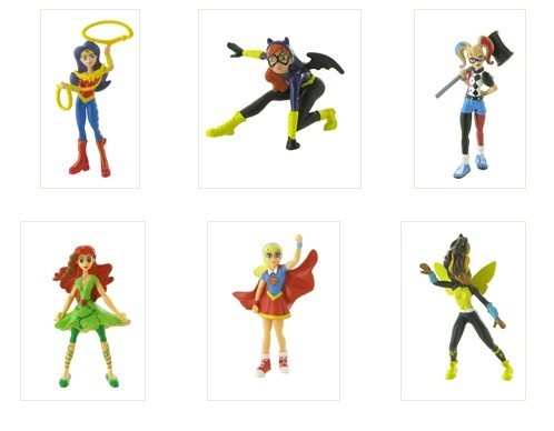 Figurines Comansi DC Comics: Super Hero Girls - 24 pièces- - Figurines